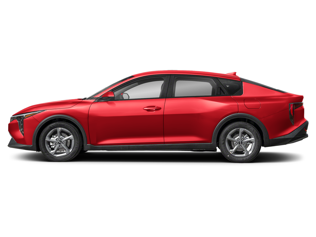2025 Kia K4 — rear three-quarter view