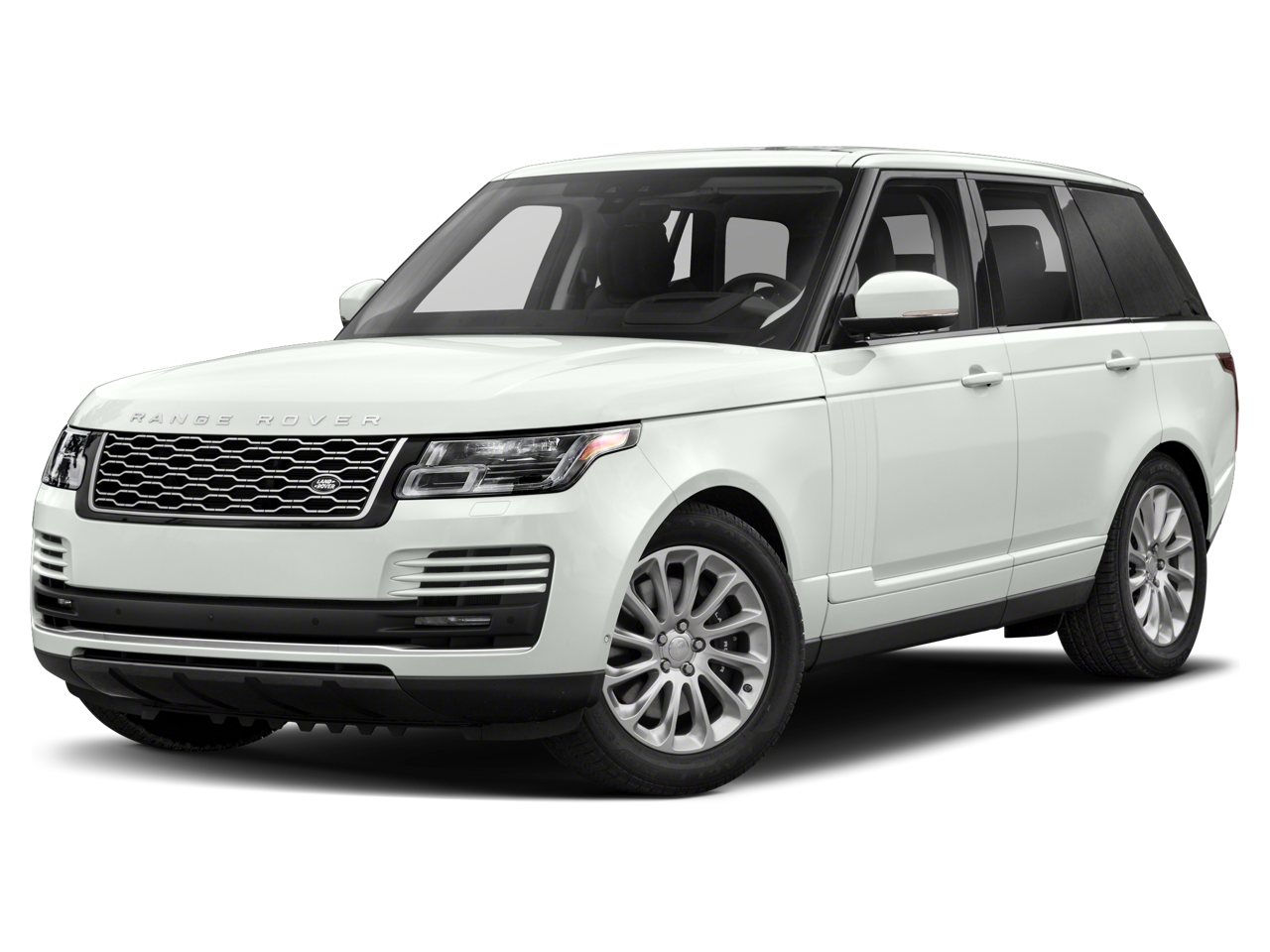 2020 Land Rover Range Rover P400 HSE Sport Utility 4D in Gray — front three-quarter view