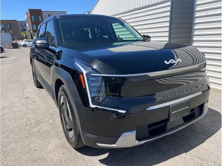 2024 Kia EV9 — rear three-quarter view