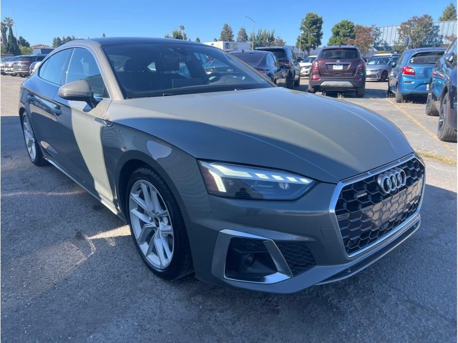 2024 Audi A5 — rear three-quarter view