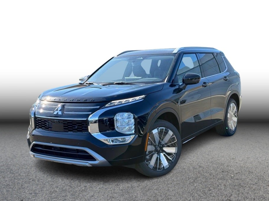 2026 Mitsubishi Outlander Black Edition Sport Utility 4D in Black — front three-quarter view