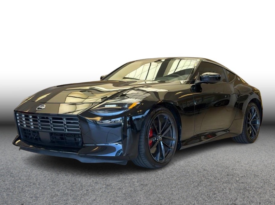 2024 Nissan Z Performance Coupe 2D in Black — front three-quarter view