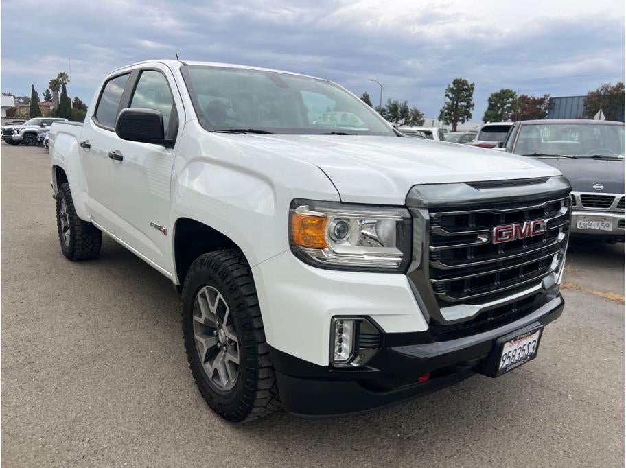 2022 GMC Canyon Crew Cab — rear three-quarter view