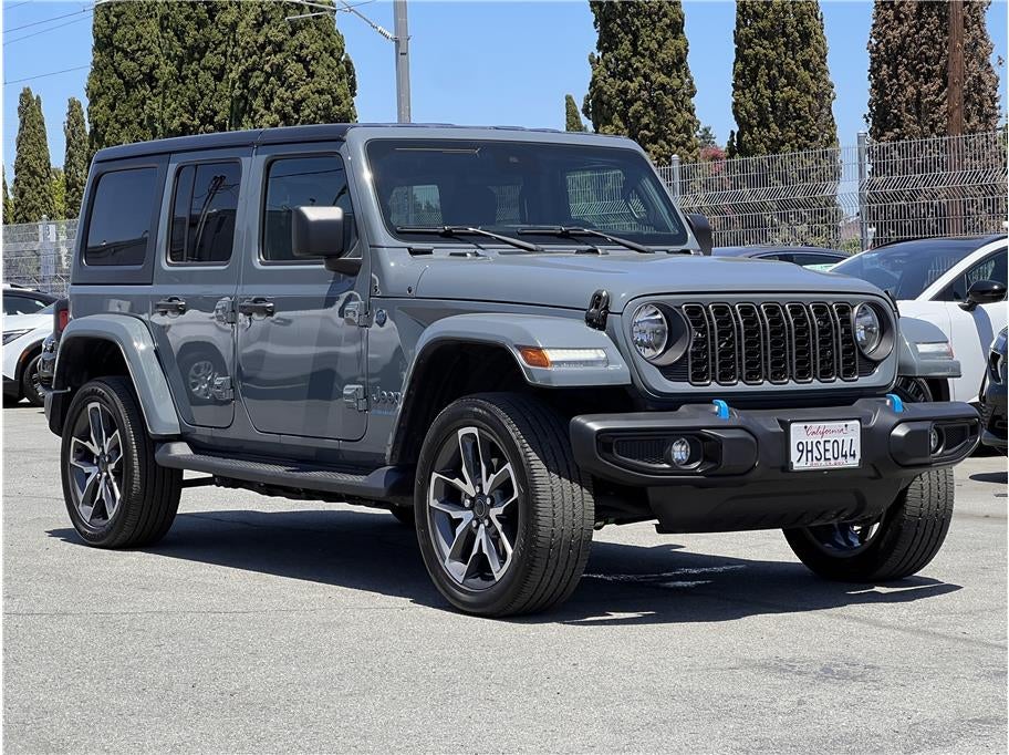 2024 Jeep Wrangler 4xe — rear three-quarter view