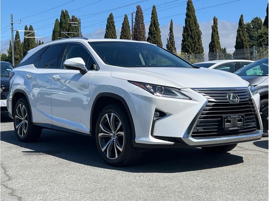 2019 Lexus RX — rear three-quarter view