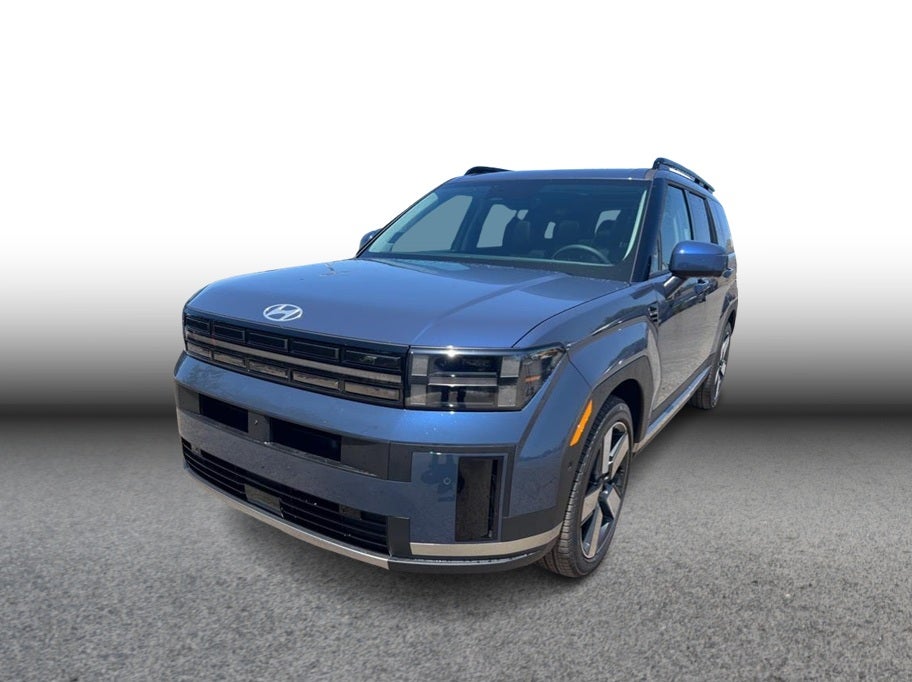 2025 Hyundai Santa Fe Limited Sport Utility 4D in Blue — front three-quarter view